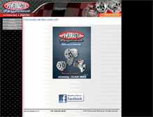 Tablet Screenshot of powermastermotorsports.com